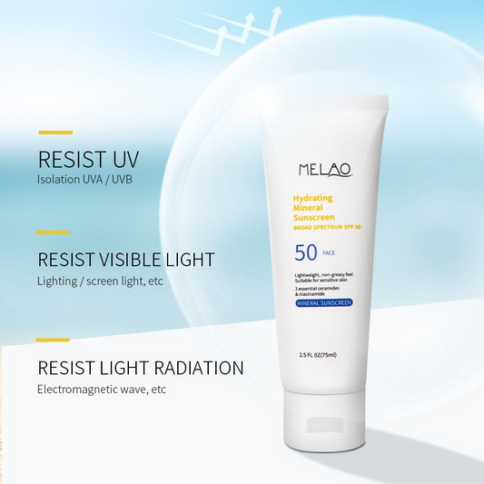 MEALO Sunblock cream, Protection Refreshing Protective Cream Sunscreen Lotion